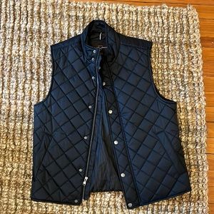 Brown Black Vest